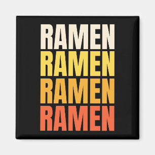 Aimant Conception de texte Ramen