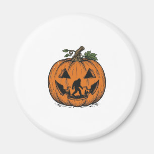 Aimant Conception de vecteur de Halloween de citrouille d