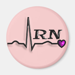 Aimant Conception des cadeaux QRS de l'infirmier autoris
