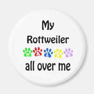 Aimant Conception des marches Rottweiler