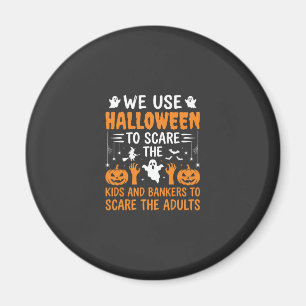 Aimant Conception d'Halloween pour enfants banquiers adul