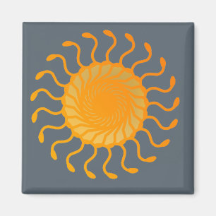 Aimant Conception d'ornement solaire