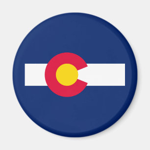 Aimant Conception du drapeau de l'État du Colorado