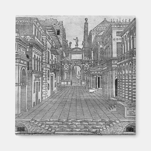 Aimant Conception d'une scène tragique (Devant)