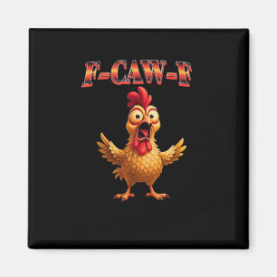 Aimant Conception esthétique classique de poulet drôle F