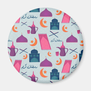Aimant Conception festive de Ramadan islamique