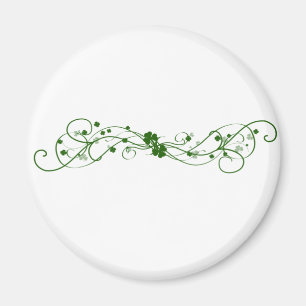 Aimant Conception irlandaise de shamrock