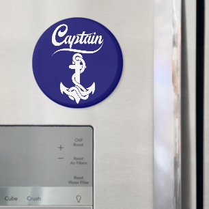 Aimant Conception nautique d'ancre de voilier capitaine