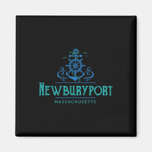 Aimant Conception nautique de Newburyport Machusetts 