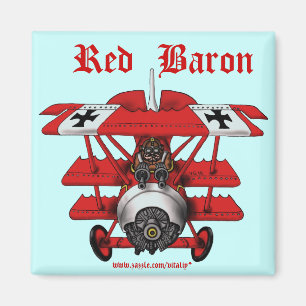 Aimant Conception plate d'aimant de baron rouge frais