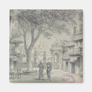 Aimant Conception pour l'Acte II de l'opéra "Lakme"