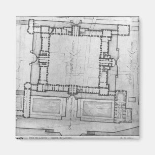 Aimant Conception pour les bâtiments orientaux du Louvre