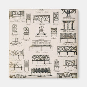 Aimant Conception pour les sièges de jardin, de 'A Compen