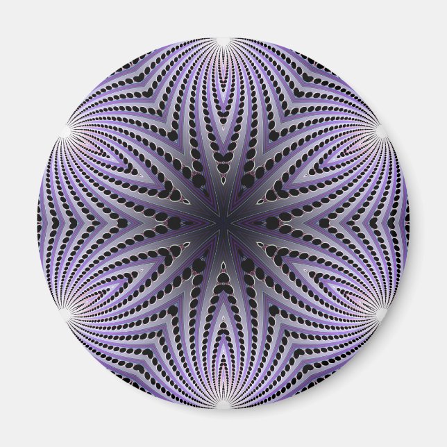 Aimant Conception radiale Abstraite : (Devant)