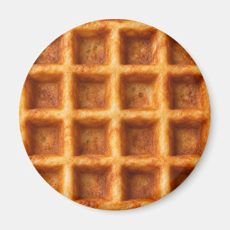 Aimant Conception réaliste de nourriture de gaufre grillé