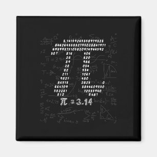 Aimant Conception Symbole Pi Funny Pour Mars 14th Pi Day 
