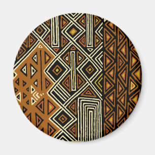 Aimant Conception Tribale Africaine Kuba