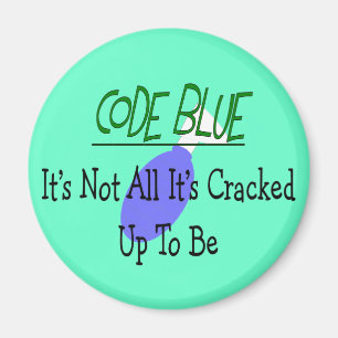 Aimant Conceptions de "bleu de code" de thérapeute