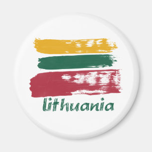 Aimant Conceptions lithuaniennes de drapeau