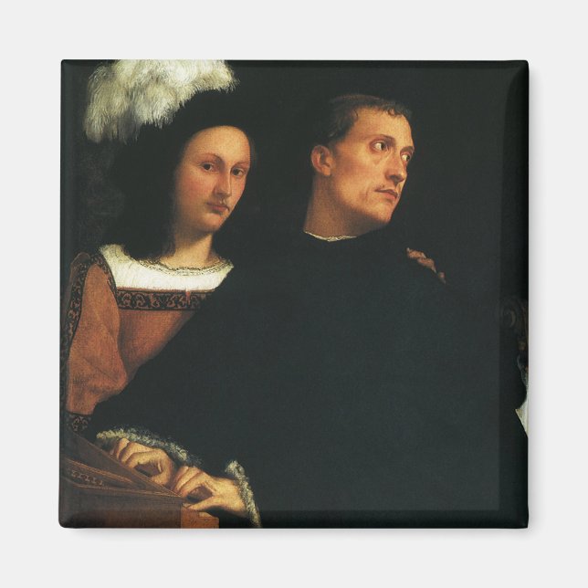 Aimant Concert du Titien Vintage Renaissance Fine Art (Devant)