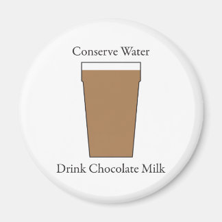 Aimant Concert Eau Boire Chocolat Lait