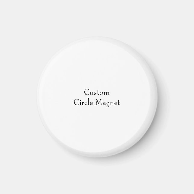 Aimant Concevez votre propre cercle (Devant)