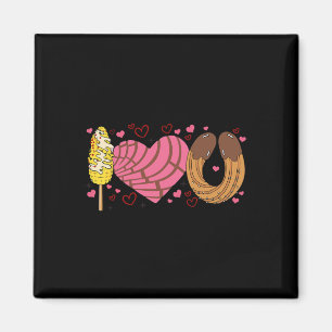 Aimant Conchas je t'aime Saint-Valentin Mexicain Valentin