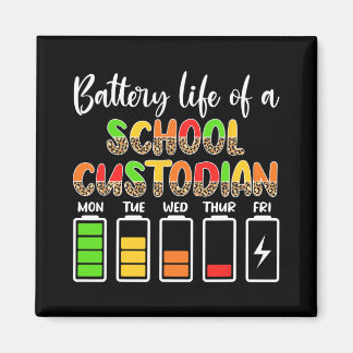 Aimant Concierge de la batterie de l'école de conciergeri