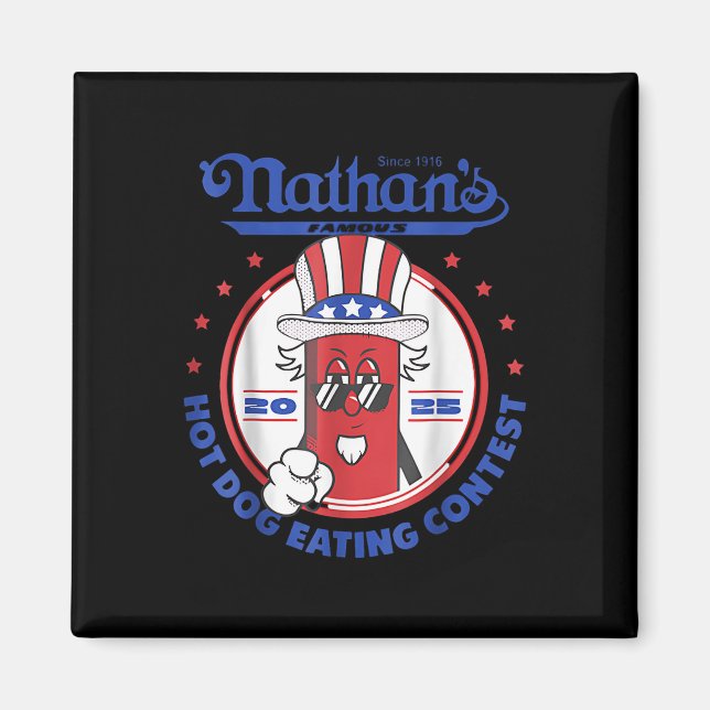 Aimant Concours 2025 drôle de Nathans Famous 2025 de mang (Devant)