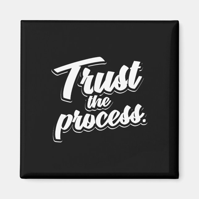 Aimant Confiance Le Processus Citation Motivationnelle Ex (Devant)