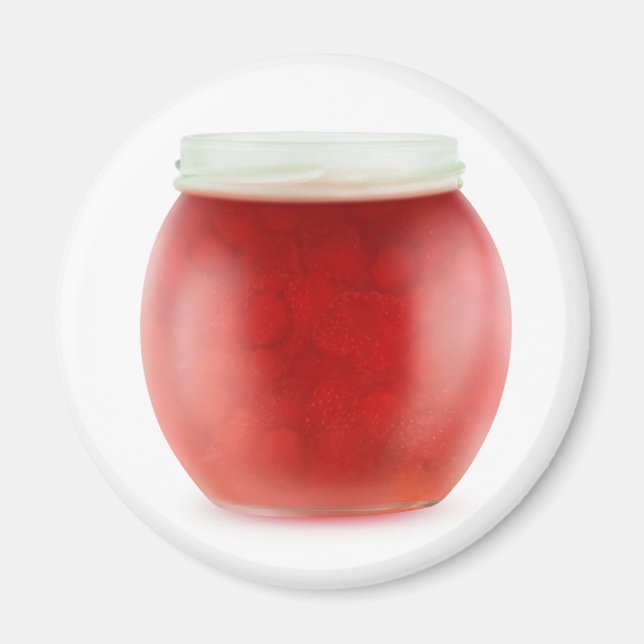 Aimant Confiture aux fraises (Devant)