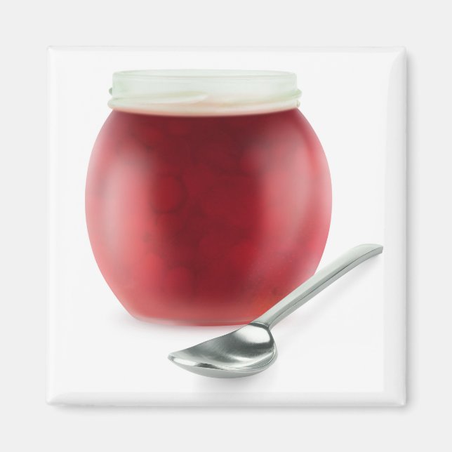 Aimant Confiture de cerises (Devant)