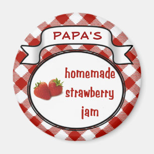 Aimant Confiture de fraise faite maison