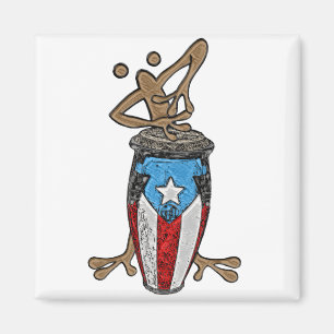 Aimant Conga Coqui Taino