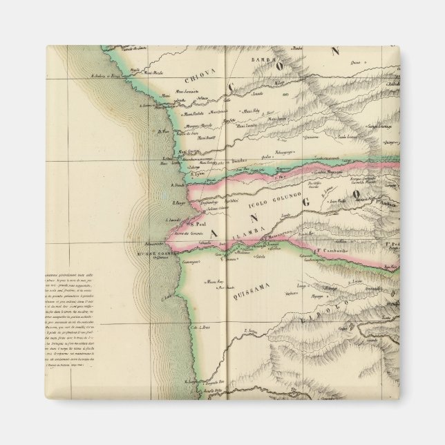 Aimant Congo, Afrique 41 (Devant)