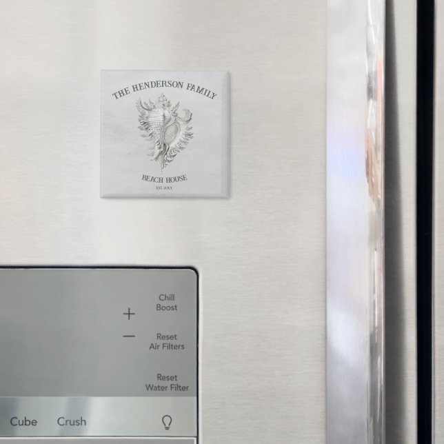 Aimant conique gris (In situ (réfrigérateur))