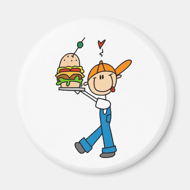 Aimant Connaisseur de Sandwich (Devant)