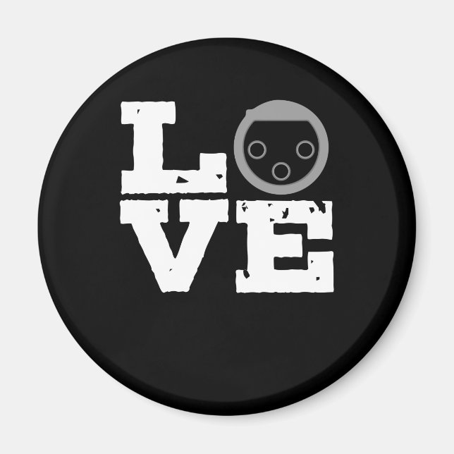 Aimant Connecteur XLR Connector Love Audio Mixer (Devant)