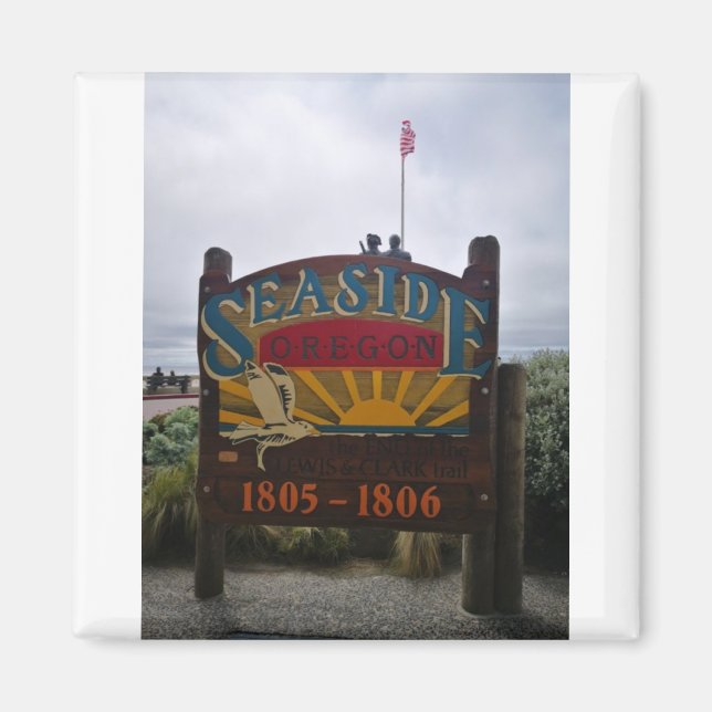 Aimant Connexion en bord de mer Oregon Lewis et Clark Pro (Devant)