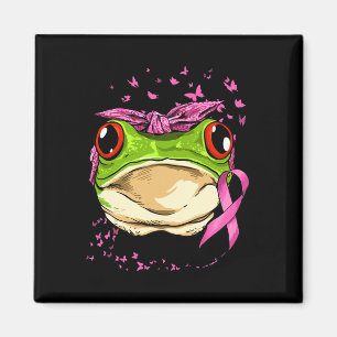 Aimant Conscience du cancer du sein de la grenouille Canc