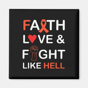Aimant Conscience du cancer L'amour combat
