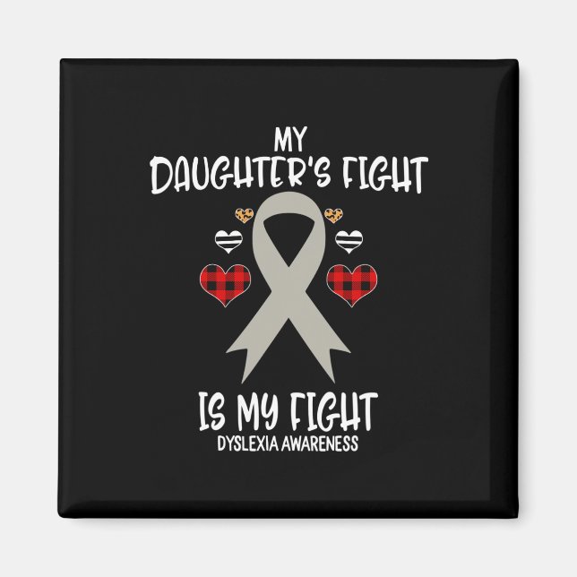 Aimant Conscience Le combat de ma fille est mon combat ma (Devant)