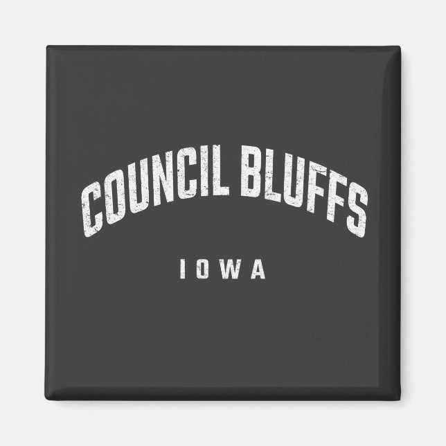 Aimant Conseil Bluffs Iowa IA (Devant)