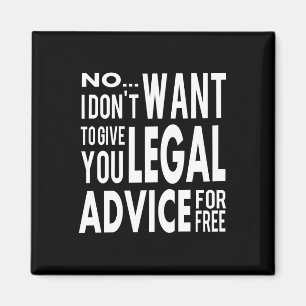 Aimant Conseil juridique gratuit - Citation d'avocat amus