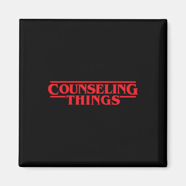 Aimant Conseiller Les Choses Amusants Conseiller Scolaire (Devant)