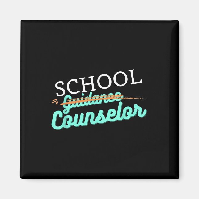 Aimant Conseiller scolaire Pas Conseiller d'orientation (Devant)