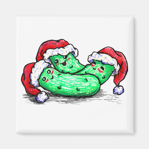 Aimant Conserves au vinaigre de Noël