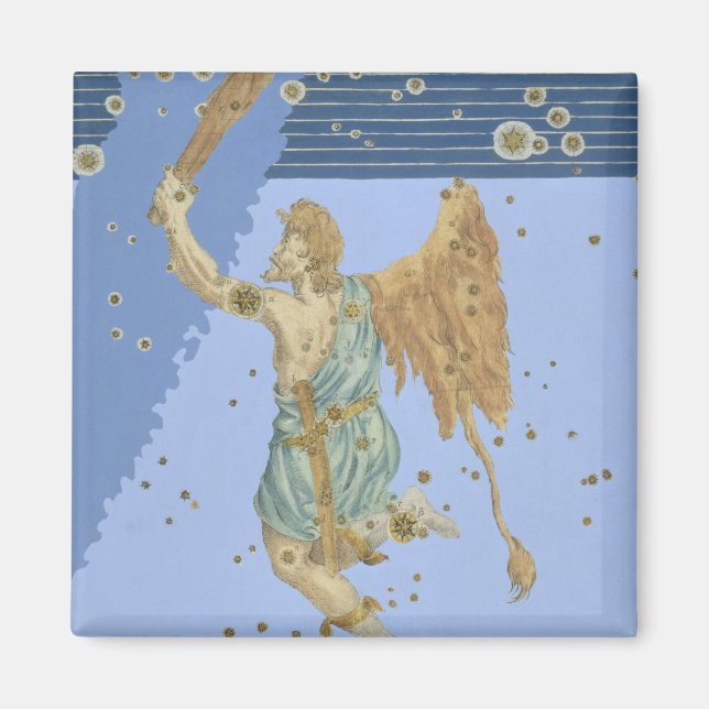 Aimant Constellation d'Orion, de 'Uranometria' de Joha (Devant)
