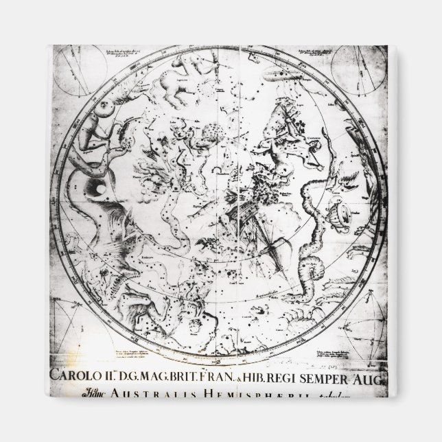 Aimant Constellations de l'hémisphère Sud (Devant)