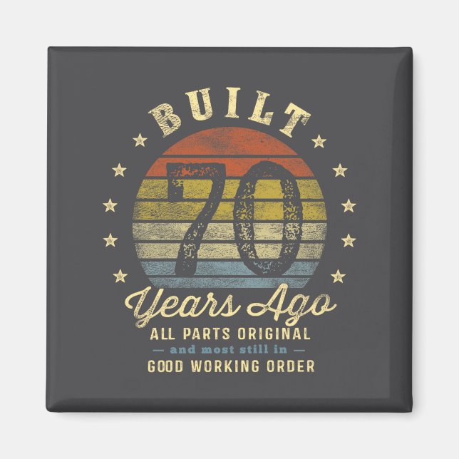 Aimant Construit il y a 70 ans - Toutes les pièces d'orig (Devant)